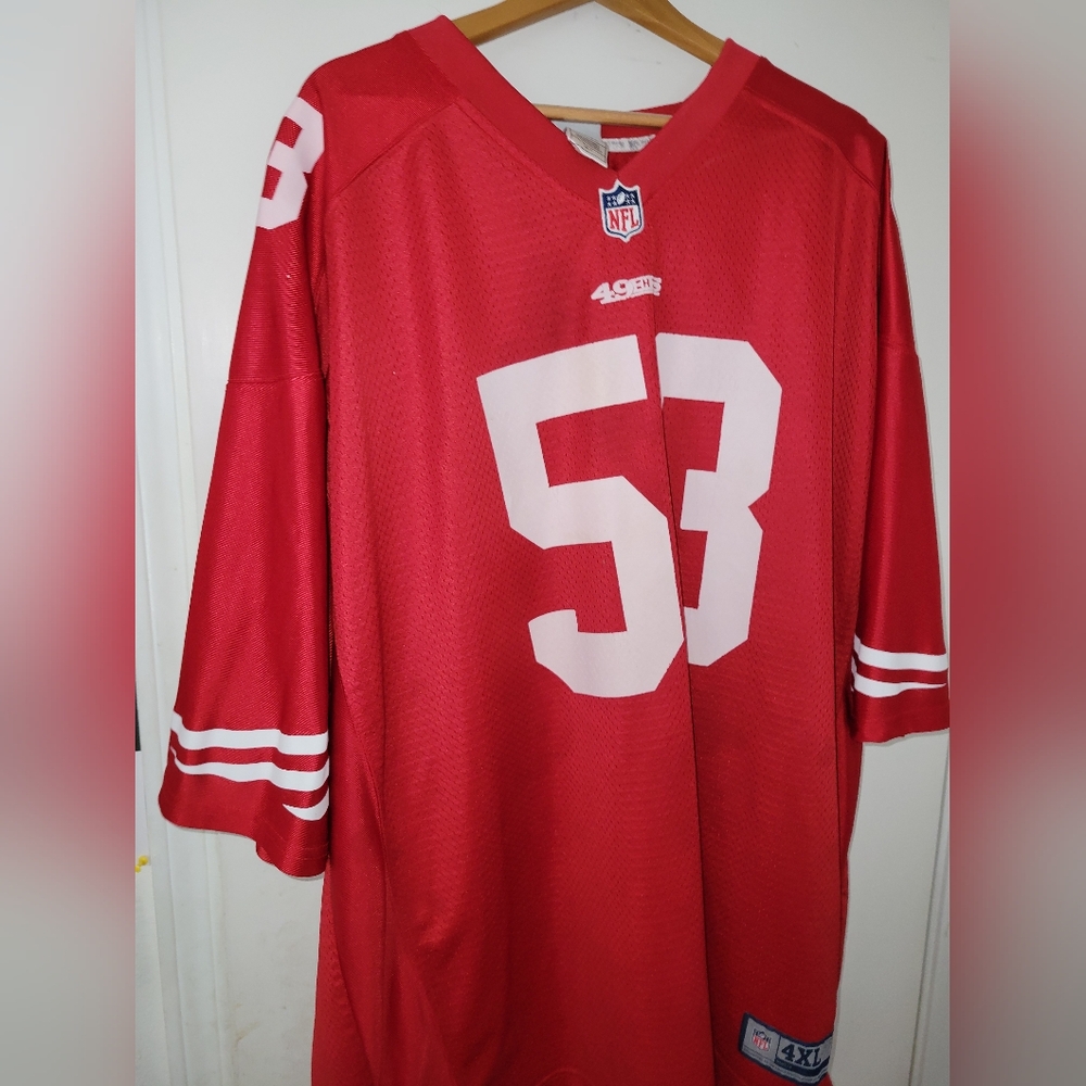 NFL 49ers NAVARRO BOWMAN AUTHENTIC JERSEY